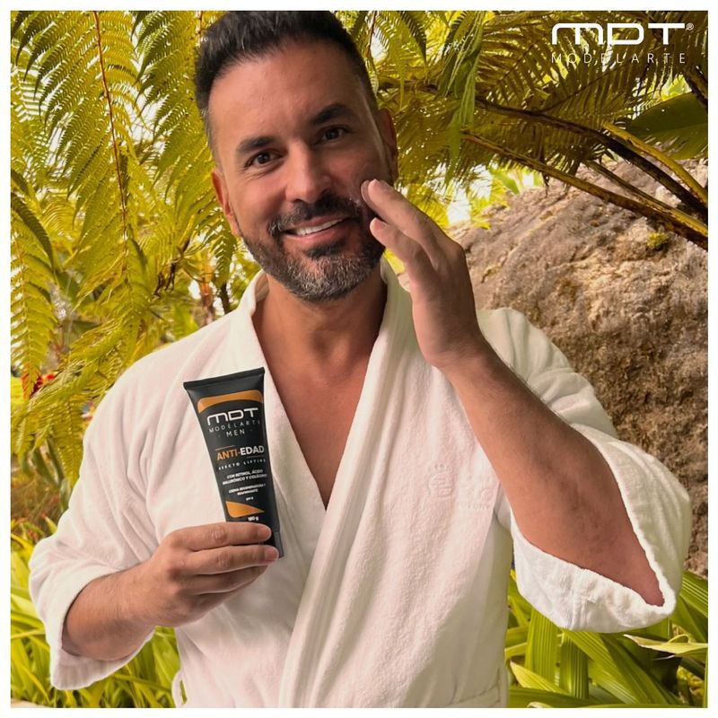 CREMA  ANTIEDAD ANTIARRUGAS-Facial Reafirmante Hombre Modelarte.