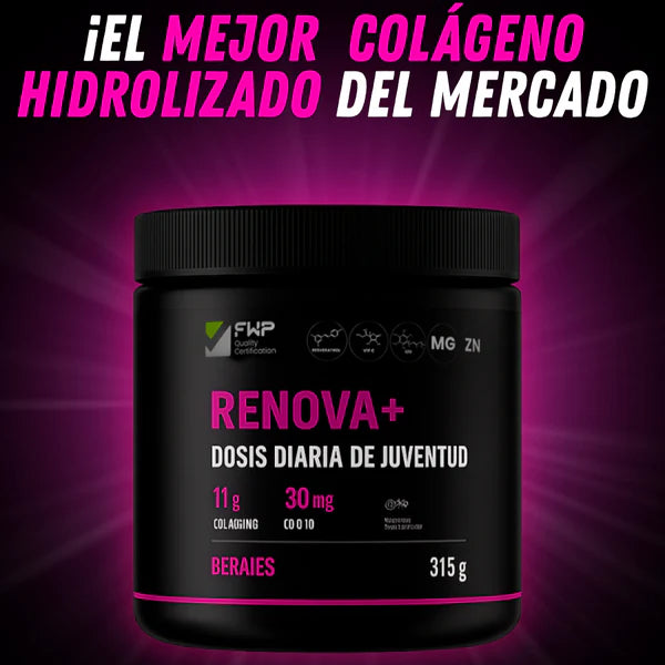 RENÖVA+ - TU DOSIS DIARIA DE JUVENTUD Y VITALIDAD